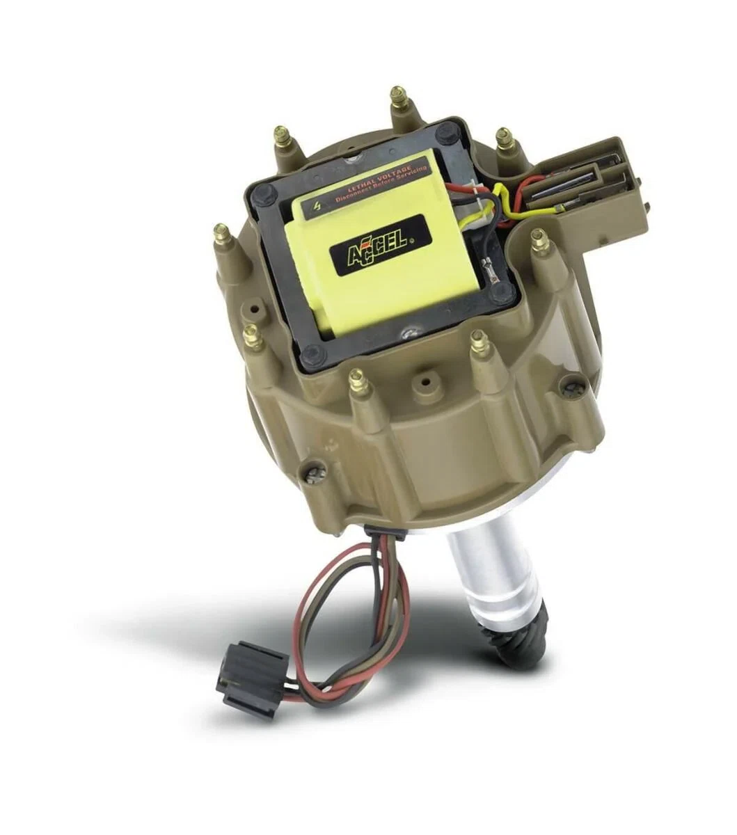 ACCEL IgnitionCoil-Brute Thunder-High RPM HEI in-cap 73-91 Red_Yellow-140013